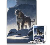 Rompecabezas de 1000 Piezas para Adultos, Regalo de El Fantasma del Himalaya, Juego Educativo Familiar, desafío difícil, Ideas de Regalo, tamaño 38x52cm