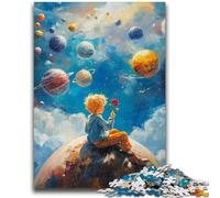 Rompecabezas de 1000 Piezas para Adultos, Regalo de El Principito: un Juego Educativo desafiante, Divertido y Divertido para cumpleaños 50x75cm