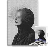 Rompecabezas de 1000 Piezas para Adultos, Regalo de Figura mística con luz, Relajante, Divertido, para Pasar el Tiempo Libre, Juguete de Corte preciso de Primera Calidad, tamaño 50x75cm