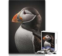 Rompecabezas de 1000 Piezas para Adultos, Regalo de frailecillo atlántico, Juego Educativo Familiar, desafío difícil, Ideas de Regalo, tamaño 38x52cm