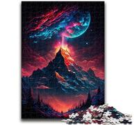 Rompecabezas de 1000 Piezas para Adultos, Regalo de montaña mística para Mayores de 14 años, Juegos educativos para Adultos y Adolescentes, Obra de Arte de 50x75cm