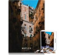 Rompecabezas de 1000 Piezas para Adultos, Regalo de Nápoles, Juego desafiante, Juguetes, decoración, Juguete para decoración de Pared, tamaño 38x52cm