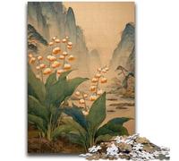 Rompecabezas de 1000 Piezas para Adultos, Regalo de Pintura de Paisaje japonés, Regalo de Amigo Secreto para Mayores de 14 años (75x50cm)