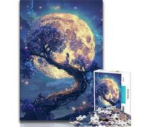 Rompecabezas de 1000 Piezas para Adultos Regalo del árbol de la Vida 1000 Piezas para Adultos Juguete Educativo Intelectual descompresor decoración 26x38cm