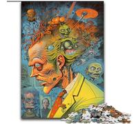 Rompecabezas de 1000 Piezas para Adultos, Regalo del Dr Monster, Juguetes educativos, Juegos Familiares, cumpleaños tamaño 50x75cm