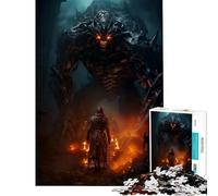 Rompecabezas de 1000 Piezas para Adultos Regalo Ideal Asesino contra Monstruo cíborg Juguetes educativos Juego didáctico Decoración para el hogar Un Regalo estupendo (tamaño 50x75cm)