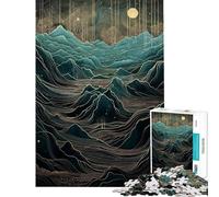 Rompecabezas de 1000 Piezas para Adultos Regalo Ideal Paisaje Surrealista y mítico Rompecabezas para Adultos Juguetes de Bricolaje Análisis y lógica Un Gran Regalo para los Amantes de los Juegos