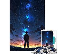 Rompecabezas de 1000 Piezas para Adultos Regalo Ideal para contemplar el Cosmos Juguete Educativo Juego didáctico Decoración para el hogar (tamaño 38x52cm)