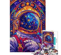 Rompecabezas de 1000 Piezas para Adultos Regalo Ideal Rompecabezas Viajero Cósmico Juego Familiar para Adultos Desafío Educativo de análisis y lógica (tamaño 50x75cm)