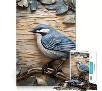 Rompecabezas de 1000 Piezas para Adultos,Regalo para observadores de Aves,Ideal para decoración,Juego de concentración Mental,Juego Relajante,Escena navideña,Arte (38x26cm)