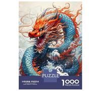 Rompecabezas De 1000 Piezas para Adultos, Regalos Abstract Dragon Rompecabezas para Adultos, Juegos Familiares, Desafío Educativo De Ensamblaje De Patrones 70x50cm/1000pcs