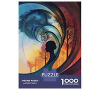 Rompecabezas De 1000 Piezas para Adultos, Regalos Autumnal Reflections A Serene Journey Through Nature's Palette Rompecabezas para Adultos, Juegos Relajantes, Desafío Difícil, Regalo De Cumpleaños, R