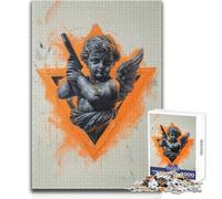 Rompecabezas de 1000 Piezas para Adultos, Regalos de ángel Agente Secreto, Juegos educativos, Actividades Familiares, Regalos de cumpleaños, tamaño 38x26cm