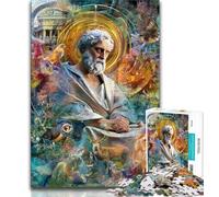 Rompecabezas de 1000 Piezas para Adultos Regalos de Dios 1000 Piezas para Adolescentes Juegos educativos Juguetes de Bricolaje Grandes Regalos y Juguetes 75x50cm