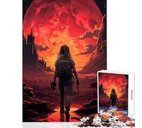 Rompecabezas de 1000 piezas para adultos regalos de la escena del futuro de Marte juguetes antiestrés regalos para mujeres y hombres juegos divertidos colección de artistas Bellas Artes tamaño 50x75cm