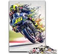 Rompecabezas de 1000 Piezas para Adultos, Regalos de MotoGP, Regalos difíciles y difíciles para Amigos y Familiares, Adecuado para 14 y 50x75cm