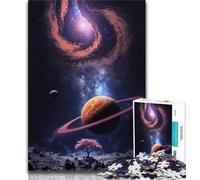 Rompecabezas de 1000 Piezas para Adultos Regalos de Rompecabezas de Beyond The Rings para Adolescentes Toda la Familia a Partir de 14 años 75x50cm