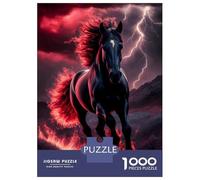 Rompecabezas De 1000 Piezas para Adultos, Regalos Enchanted Forest with Giant Fox Spirit Rompecabezas para Adultos, Juguetes Antiestrés, Decoración del Hogar, Desafío Educativo 38x26cm/1000pcs