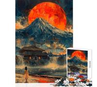 Rompecabezas de 1000 Piezas para Adultos Regalos Mundo de ensueño japonés Juegos relajantes Actividades Familiares Juguetes antiestrés reducción del estrés (38x52cm)