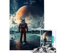 Rompecabezas de 1000 Piezas para Adultos Regalos para Descubrir nuevos Mundos Juego Educativo Juguete desafiante Juego Educativo Decoración de Pared Obra de Arte Regalo (Tamaño 38x52cm)