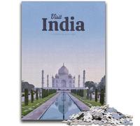 Rompecabezas de 1000 Piezas para Adultos Regalos para visitar la India Juguete Educativo Ideal para Toda la Familia (tamaño 50x75cm)