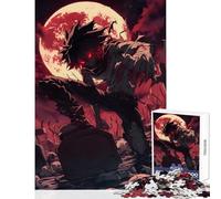 Rompecabezas de 1000 Piezas para Adultos Regalos Personajes de Anime en el Cementerio decoración del hogar Juguetes Grandes Regalos y Juguetes Juego práctico Cada Pieza es única Tamaño: 38x26cm