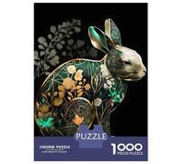 Rompecabezas De 1000 Piezas para Adultos, Regalos Rabbit Abstract Art Rompecabezas para Adultos, Juegos Familiares, Desafío Educativo De Ensamblaje De Patrones 70x50cm/1000pcs