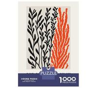 Rompecabezas De 1000 Piezas para Adultos, Regalos Retro Coral Shapes Rompecabezas para Adultos, Juego De Ingenio, Alivio del Estrés, Gran Regalo para Jugar 52x38cm/1000pcs