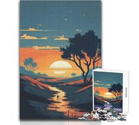 Rompecabezas de 1000 Piezas para Adultos, Regalos, Serenity in Motion, Juegos Familiares, análisis y lógica, Juguetes de Bricolaje, tamaño 38x26cm