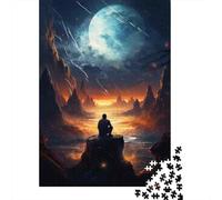Rompecabezas De 1000 Piezas para Adultos, Regalos Space Adventure Journey to The Stars Rompecabezas Juego De Ingenio Desafío Educativo De Corte De Precisión 52x38cm/1000pcs