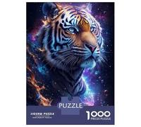Rompecabezas De 1000 Piezas para Adultos, Regalos Tiger Wall Art Print-30 Rompecabezas Juego De Ingenio Desafío Educativo De Corte De Precisión 38x26cm/1000pcs
