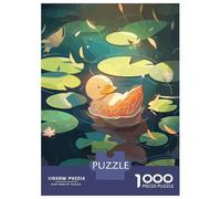 Rompecabezas De 1000 Piezas para Adultos, Regalos Tranquil Duck In A Pond Rompecabezas para Adultos, Juguetes Antiestrés, Decoración del Hogar, Desafío Educativo 52x38cm/1000pcs