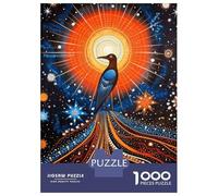 Rompecabezas De 1000 Piezas para Adultos, Regalos Tribal Animal 5 The Bird Rompecabezas para Adultos, Juguetes Antiestrés, Decoración del Hogar, Desafío Educativo 38x26cm/1000pcs
