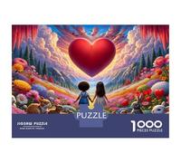 Rompecabezas De 1000 Piezas para Adultos, Regalos Valentine's Day Fantasy Garden Rompecabezas para Adultos, Juegos Relajantes, Desafío Difícil, Regalo De Cumpleaños, Regalos, 38x26cm/1000pcs