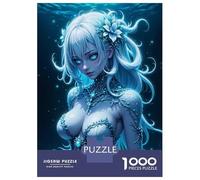 Rompecabezas De 1000 Piezas para Adultos, Regalos Water Nymph Digital Art Rompecabezas para Adultos, Juguetes Antiestrés, Decoración del Hogar, Desafío Educativo 70x50cm/1000pcs