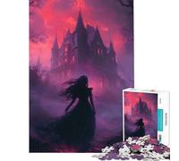Rompecabezas de 1000 Piezas para Adultos Regreso a la Fortaleza Juego Familiar adictivo para Cultivar la Paciencia Regalos para Hombres y Mujeres Mejora la Memoria (Tamaño 38x52cm)