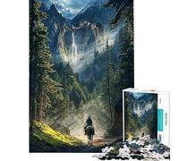 Rompecabezas de 1000 Piezas para Adultos Regreso al Valle Escondido Rompecabezas para Adultos Juegos Familiares Mejora la Memoria cumpleaños y Navidad (tamaño 38x52cm)