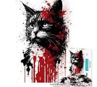 Rompecabezas de 1000 Piezas para Adultos Retrato de American Bobtail Rompecabezas Interactivo para Adultos Decoración de Pared Desafío Educativo (Tamaño 50x75cm)