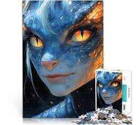 Rompecabezas de 1000 Piezas para Adultos Retrato de la Chica dragón Juguete de desafío de Juego Educativo Mejorar la Memoria 52x38cm