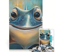 Rompecabezas de 1000 Piezas para Adultos Retrato de una Raya Juego Familiar para Relajarse intelectualmente colección de Artistas Bellas Artes 50x75cm