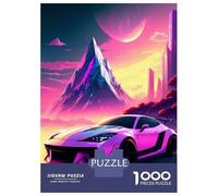 Rompecabezas De 1000 Piezas para Adultos Retro Car 13 Rompecabezas para Adultos Juego Práctico Decoración del Hogar Difícil Y Desafiante 70x50cm/1000pcs