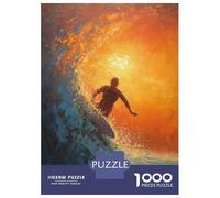 Rompecabezas De 1000 Piezas para Adultos Riding The Waves Rompecabezas Juegos Familiares Difícil Difícil Cumpleaños Y Navidad 38x26cm/1000pcs