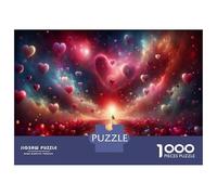 Rompecabezas De 1000 Piezas para Adultos Romantic Valentine's Day Gifts Rompecabezas para Adultos Juguetes Antiestrés Corte De Precisión Actividades Divertidas En Casa 52x38cm/1000pcs