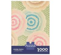 Rompecabezas De 1000 Piezas para Adultos Rompecabezas Abstract Floral Botanical Japanese Rompecabezas Juegos Relajantes Alivia El Estrés Actividades Divertidas En Casa 52x38cm/1000pcs