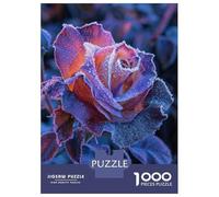 Rompecabezas De 1000 Piezas para Adultos Rompecabezas Black Rose Rompecabezas para Adultos Juego Familiar Arte De Pared Actividades Divertidas En Casa 38x26cm/1000pcs