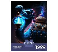 Rompecabezas De 1000 Piezas para Adultos Rompecabezas Blue Camel Rompecabezas Juegos Relajantes Ensamblaje De Patrones Diversión En Casa Actividades, 70x50cm/1000pcs