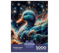 Rompecabezas De 1000 Piezas para Adultos Rompecabezas Cosmic Nebula Duck Rompecabezas para Adultos Juego Familiar Arte De Pared Actividades Divertidas En Casa 38x26cm/1000pcs