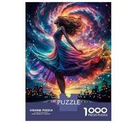 Rompecabezas De 1000 Piezas para Adultos Rompecabezas Dance of Flow Rompecabezas para Adultos Juego De Ingenio Decoración del Hogar Juego Desafiante Regalos 52x38cm/1000pcs