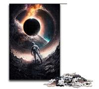 Rompecabezas de 1000 Piezas para Adultos Rompecabezas de Agujero Negro Juego desafiante una Obra de Arte Adecuado para Adolescentes de 14 años en adelante 75 x 50 cm