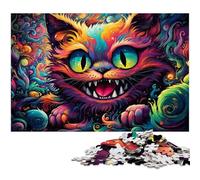 Rompecabezas de 1000 Piezas para Adultos Rompecabezas de Alicia en el país de Las Maravillas para Adultos y niños Rompecabezas de Papel Gran Regalo 1000 Piezas (38 x 26 cm)
